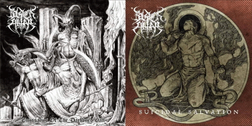 Black Altar : Suicidal Salvation - Emissaries of the Darkness Call